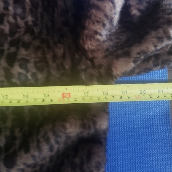 HP. Free People Leopard Print Peplum Coat - Picture 12 of 16